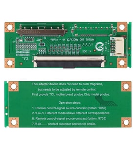 Weko 96 Pin In - 120 Pin Out Samsung 4K Flexi Çevirici Kartı