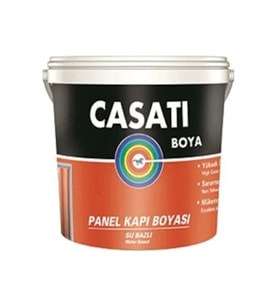 Casati Su Bazlı Panel Kapı Boyası Beyaz 2,5 Litre