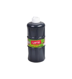 Lets Parmak Boyası 500 ML Siyah Parmak Boyası (Karışık)