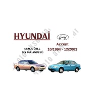 Hyundai Accent 1994 - 2004 Araca Özel Sis Ampulü h3