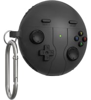 [Retro-Gamepad] Huawei FreeBuds 7i için Kulaklık Kılıfı Darbe Emici Köşe Korumalı Oyun Konsolu Görünümlü Freebuds 7i Kılıfı 360° Koruma Sağlayan Yumuşak TPU Freebuds 7i Koruyucu (Koyu Gri)