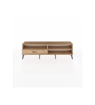Arges TV Ünitesi 2 Raflı Tek Çekmeceli  176x30x51 Çam-Çam