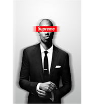 Tupac Temalı Retro Ahşap Poster