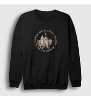 Presmono Unisex Siyah Asleep V2 Billie Eilish Sweatshirt 153552tt