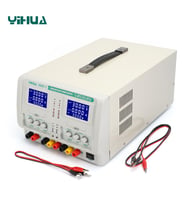 WellHise Yıhua 3005D-II 0-30V 0-5A Programlanabilir Çift Çıkışlı Dijital Regüleli Güç Kaynağı (Gri)