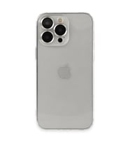 iPhone 13 Pro Max Kılıf Luko Lens Silikon - Gümüş