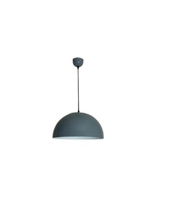 Rsylight Retro Gri Metal Dekoratif Tekli Kafe Mutfak Aydınlatma Avize Çap:30 cm (Burnt Olive)