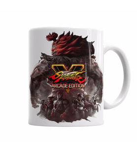 Street Fighter V Arcade Edition Kupa Bardak Porselen