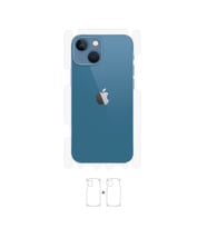 Apple iPhone 13 Arka-Yan Koruyucu Poliüretan Film Wrapsol