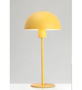 Mylights 20 Cm Başlıklı Masa Abajur Masa Lambası Gece Lambası Yatak Sarı Abajur Genc Odası Yatak Odası Salon Abajur