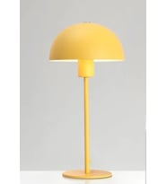 Mylights 20 Cm Başlıklı Masa Abajur Masa Lambası Gece Lambası Yatak Sarı Abajur Genc Odası Yatak Odası Salon Abajur