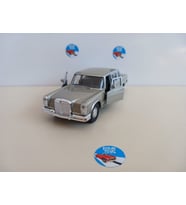 Mercedes-Benz 600 Metal Model Oyuncak Araba 12 Cm Nostaljik Klasik ( ÖZEL PLAKALI ) (Sarı)