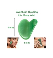 Sertifikalı Aventurin 1. Sınıf Kalite Gua Sha Doğal Taş Masaj Aleti