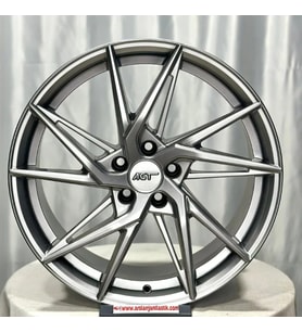 5 105 18 8.0 ET35 CH56.6 HYPER BLACK AGT WHEELS JANT