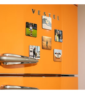 Kişiye Özel 10 Adet Fotoğraflı Ahşap Magnet