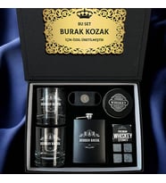 Siyah Premium Kutu Erkek Viski Keyif Koleksiyonu