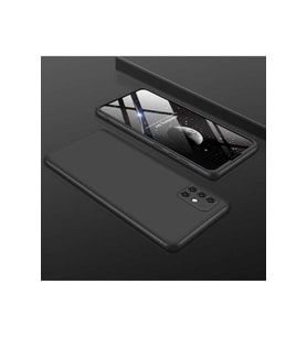 Samsung Galaxy A71 Uyumlu Kılıf Zore Ays Kapak (Siyah)
