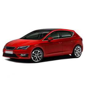 Seat Leon Cam Çıtası Çerçevesi Komple Set Kromu Nikelajı 14 Parça