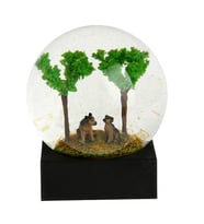 Lucky Art Ayaklı Yeşil Ağaç Figürlü Küre