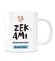 Kişiye Özel İsimli Baba Kupa Zekamı Babamdan Aldım