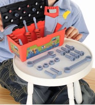 Taşınabilir Eğitici Tamir Seti – 25 Parça STEM Uyumlu Oyuncak Alet Çantası (Çok Renkli)