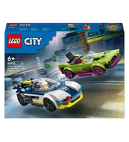 LEGO® City Polis Arabası ve Spor Araba Takibi 60415
