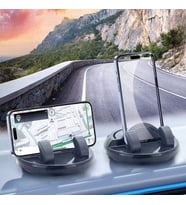 Numaratörlü Güçlü Yapışkanlı 360 Derece Dönebilen Su Geçirmez Araç İçi Telefon Tutucu Plastik Aparat (5343)