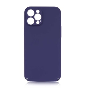 Uyumlu Model Apple iPhone 12 Pro Max Kılıf Çevre Dostu Sert PC Kapak (Lacivert)