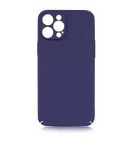 Uyumlu Model Apple iPhone 12 Pro Max Kılıf Çevre Dostu Sert PC Kapak (Lacivert)