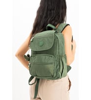 Ultra Hafif Orta Boy Sırt Çantası Çok Cepli Unisex Yeşil (Model: 571-4A)