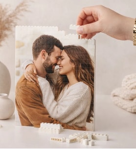 Kişiye Özel 220 Parça Fotoğraflı Blok Puzzle – Kadınlar Günü, Sevgiliye ve Anneye Özel Hediye