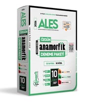 2026 ALES ÖSYM Çıkmış Soru 18li Tıpkı Basım ve 18li (10+8) Anamorfik Özgün Deneme Paketi TG Çözümlü