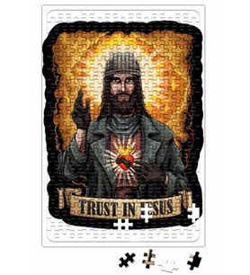 Trust in Jesus Walking Dead Puzzle 240 Parça Yapboz