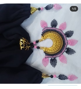 İğne oyalı fular