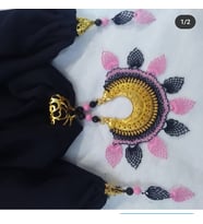 İğne oyalı fular