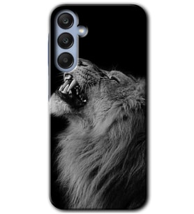 Galaxy A25 Kılıf HD Desen Baskılı Kılıf - Lion
