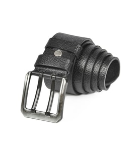 DeepSEA Erkek  Çift Dilli %100 Hakiki Deri 4,5 cm Spor Kemer 2402614 (Siyah)