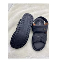 VOYAGER 5278 HAKİKİ DERİ TERLİK SANDALET - SİYAH - 40 - ST02428-13410