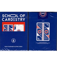 NDO The School of Cardistry V6 Deck Premium Oyun Kağıdı iskambil Kartları Destesi (Karışık)