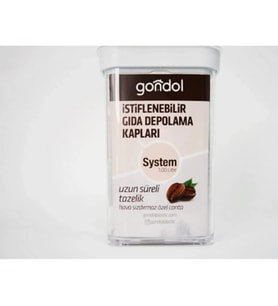 Istiflenebilen Gıda Depolama Kapları 1. Lt