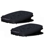 Ultimate Support 07 0004 MS-80 Masaüstü Monitör Standı (Çift)  Açısı Ayarlanabilir Akustik İzolasyon Pedi