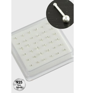 2 mm Top Gümüş Hızma 36 Adet