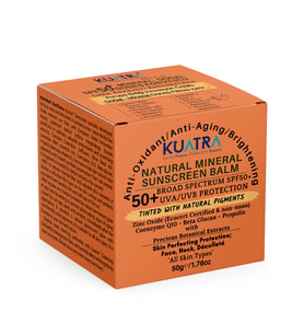 Kuatra SPF 50+ Doğal-Mineral Güneş Koruyucu Renkli Balm 50ml