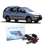 Tata Marina Led Xenon Uzun+Kısa Far Ampulü H4 Ultimate 9500 Lumens Yeni Seri Beyaz