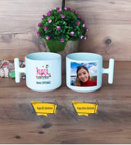 Rusça Öğretmeni Kupa Bardak T Fotoğraflı Öğretmenler Günü Hediyesi