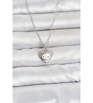 316L Çelik Zincir Gümüş Renk Kitty Model Kolye TJ-BKO11066