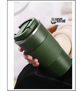 Çift Katmanlı Paslanmaz Çelik Sızdırmaz Termos Bardak 500 Ml Kupa Araç Kahve Çay Termos -549