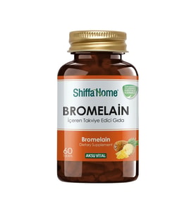 Shiffa Home Bromelain - 60 Kapsül