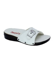 Trendyshose 14701 Kadın Anatomıc Taban Mineli Günlük Terlik (Bej)