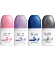 Deotak Roll-On 35ML(Original/Invısıble_Women/Kadın) (Original/Invısıble_Formen/Erkek)Karma(4 Lü Set)